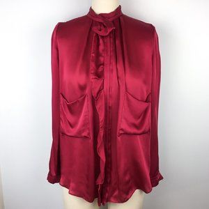 Schumacher Silk Fuchsia Blouse
